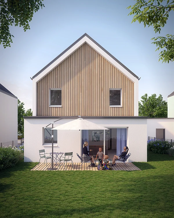 Maison neuve à Beaussaie-sur-mer